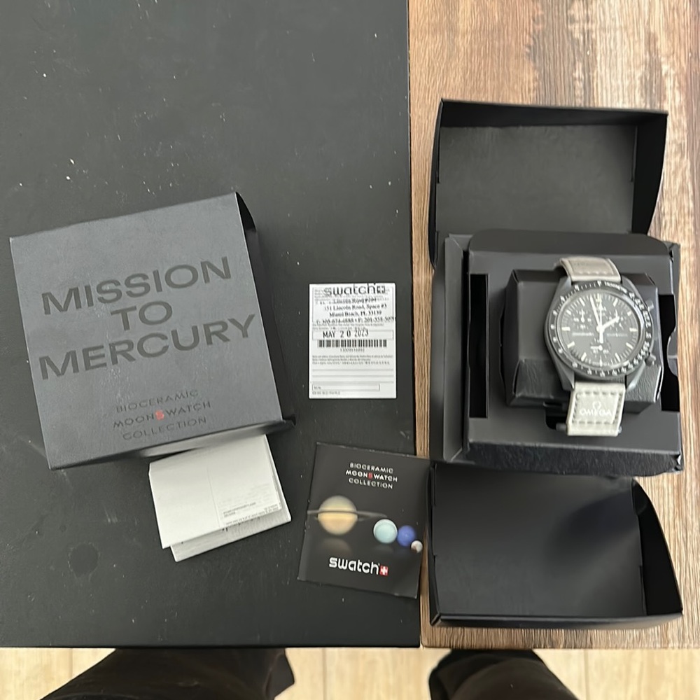 Selling Brand New Mercury watch from MoonSwatch Collection